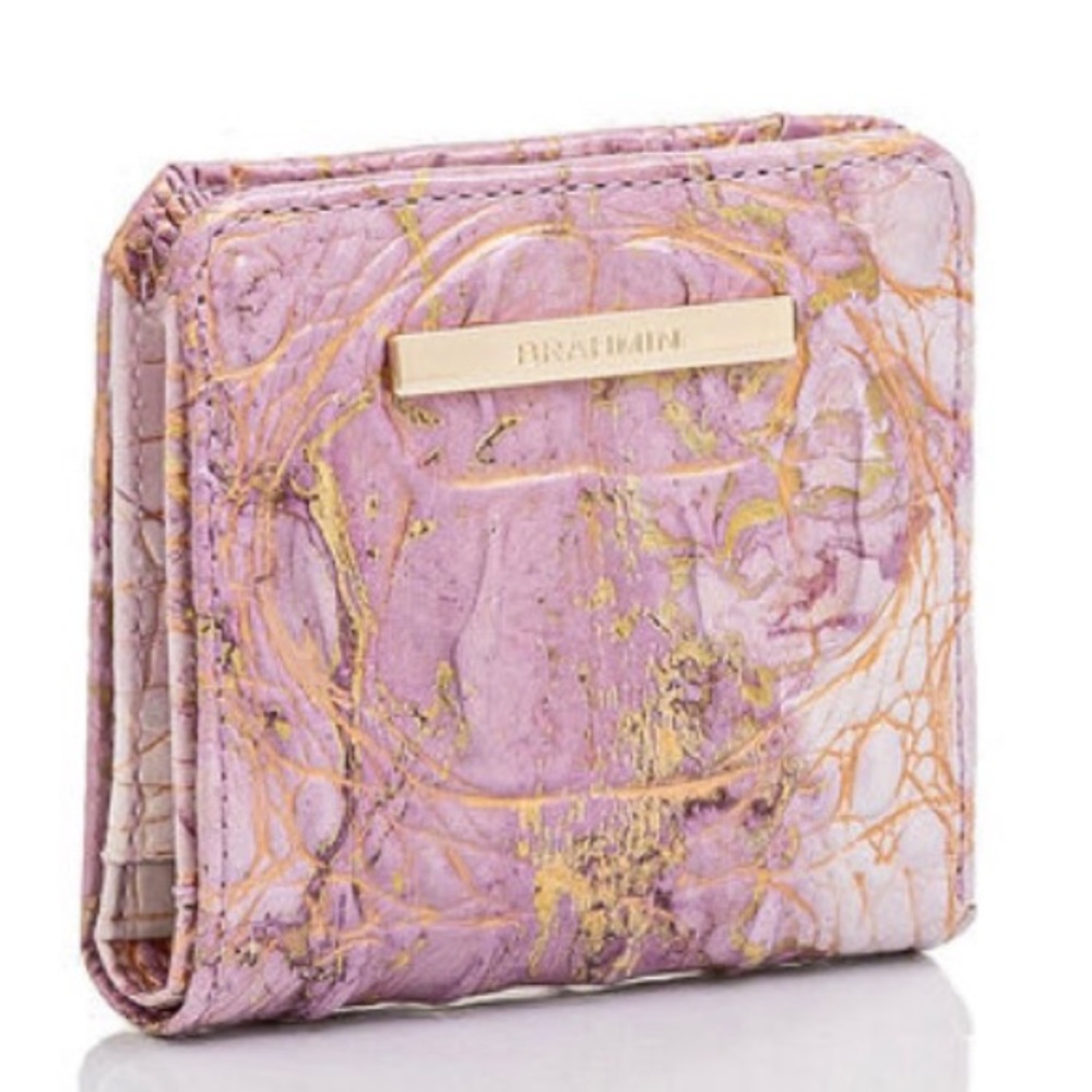 Brahmin Jane Lilac Melbourne Leather Wallet - NWT
